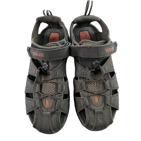 TEVA Men Shoe Dozer 4154 Brown Hiking Fishing Closed Toe Sandals Size 8 main image 7